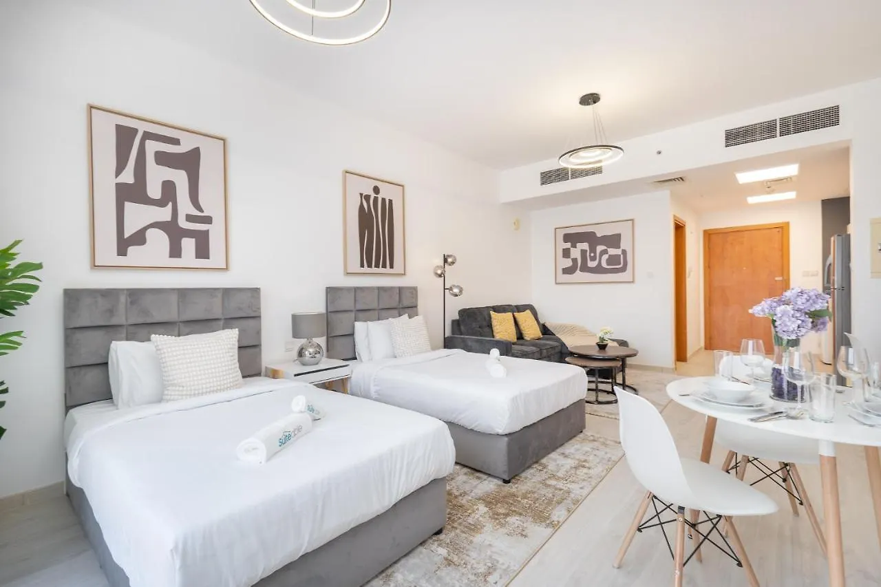 Apartment Spacious Serene Studio Retreat In Jvc By Suiteable Dubai