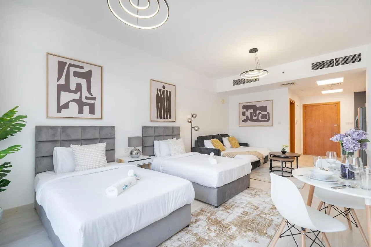 Apartment Spacious Serene Studio Retreat In Jvc By Suiteable Dubai United Arab Emirates
