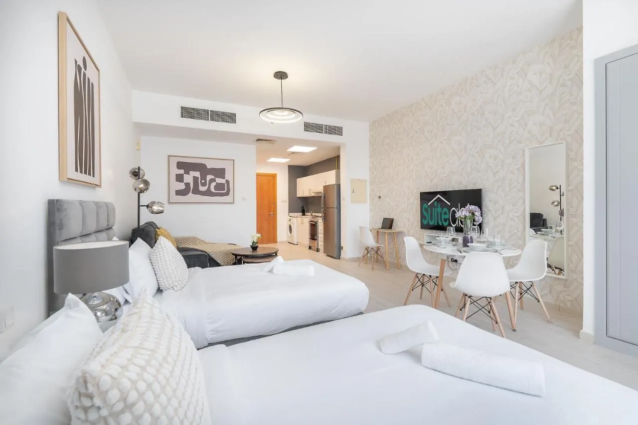 公寓 Spacious Serene Studio Retreat In Jvc By Suiteable 迪拜
